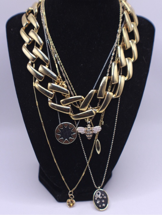 Jewelry - Lot of 6 Designer necklaces - Charter club baublebar Stella & dot Harlow jcrew